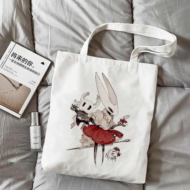 Canvas Tote Bag - Game Peripheral Hollow Knight Canvas Bag
