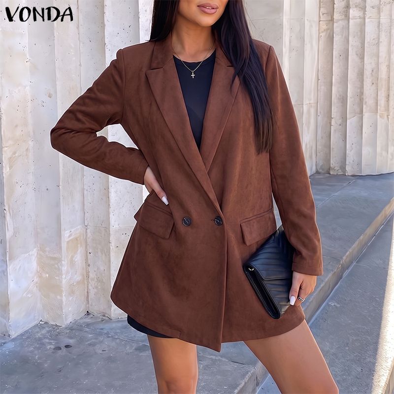 VONDA Women's Blazer Oversized - Blazer Women Oversized 评论和价格