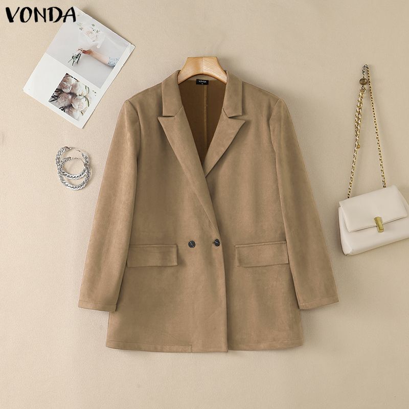 VONDA Women's Blazer Oversized - Blazer Women Oversized 评论和价格