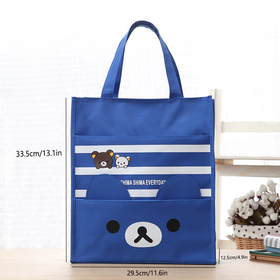 Portable waterproof lunch bag  - Canvas Tote Bag 评论和价格