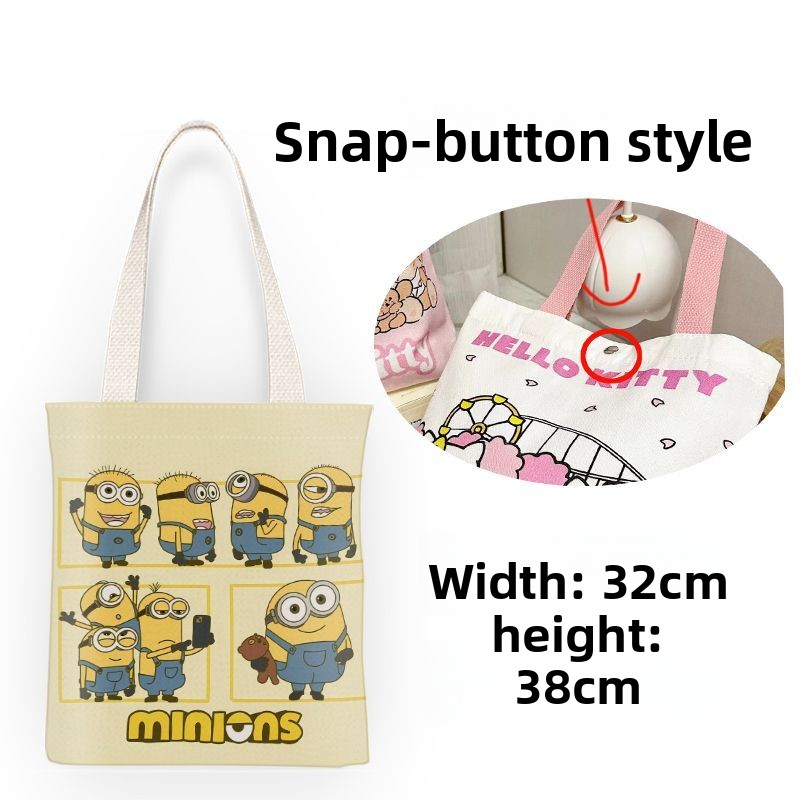 Minions movie animation cartoo - Canvas Tote Bag 评论和价格