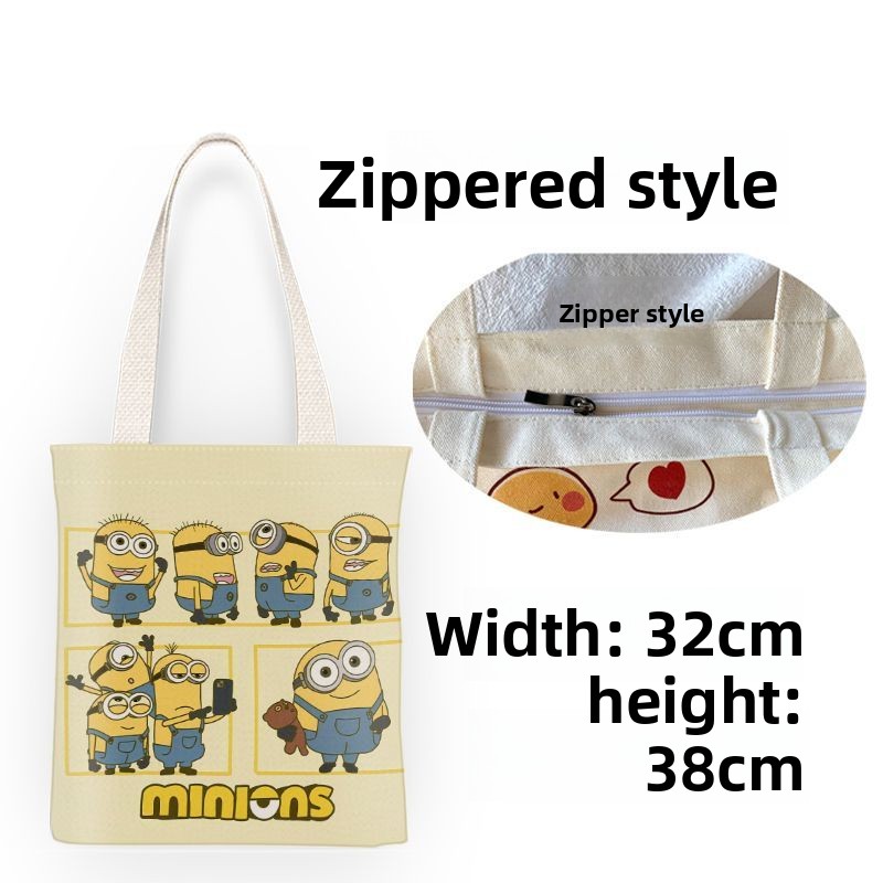 Minions movie animation cartoo - Canvas Tote Bag 评论和价格