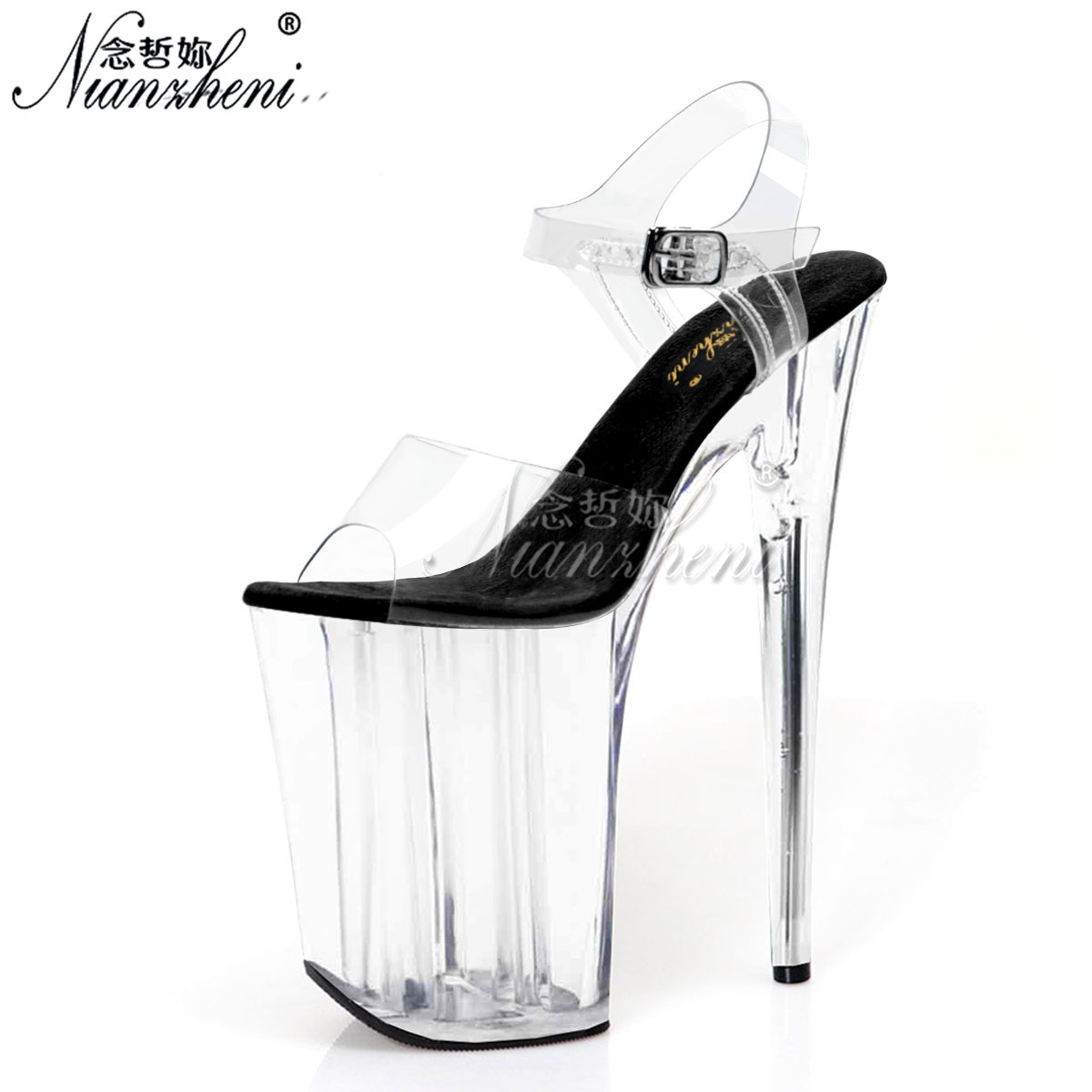 Sexy Fashion Transparent 9 Inc - Women Fashion Show 评论和价格