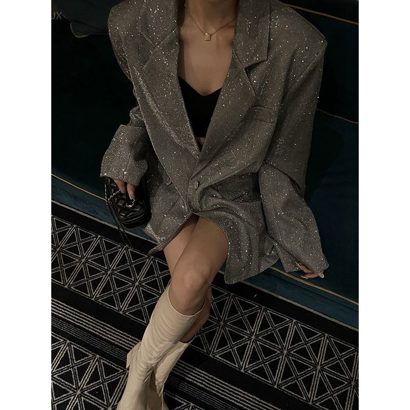 Korean Oversized Jackets 2025  - Blazer Women Oversized 评论和价格