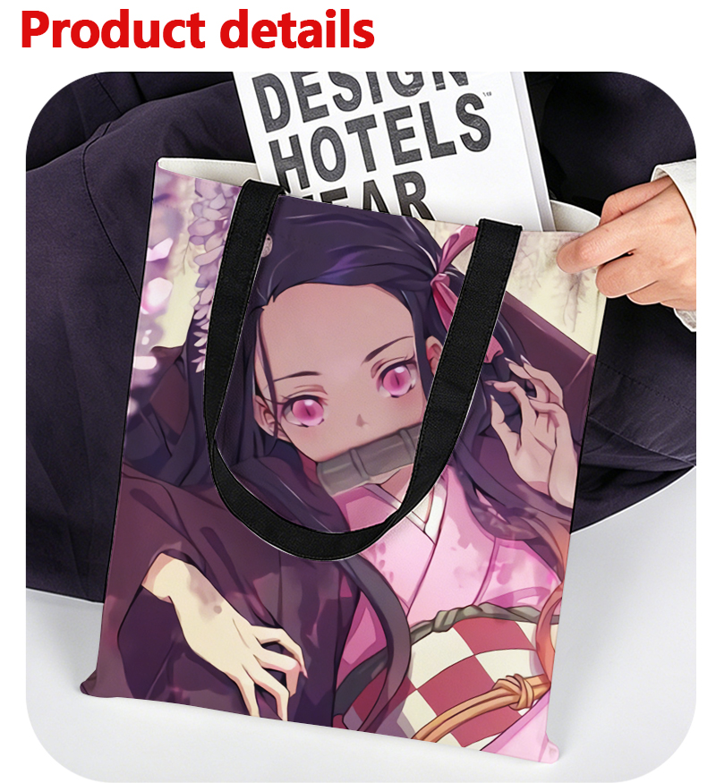 Demon Slayer Kamado Nezuko Wom - Canvas Tote Bag 评论和价格
