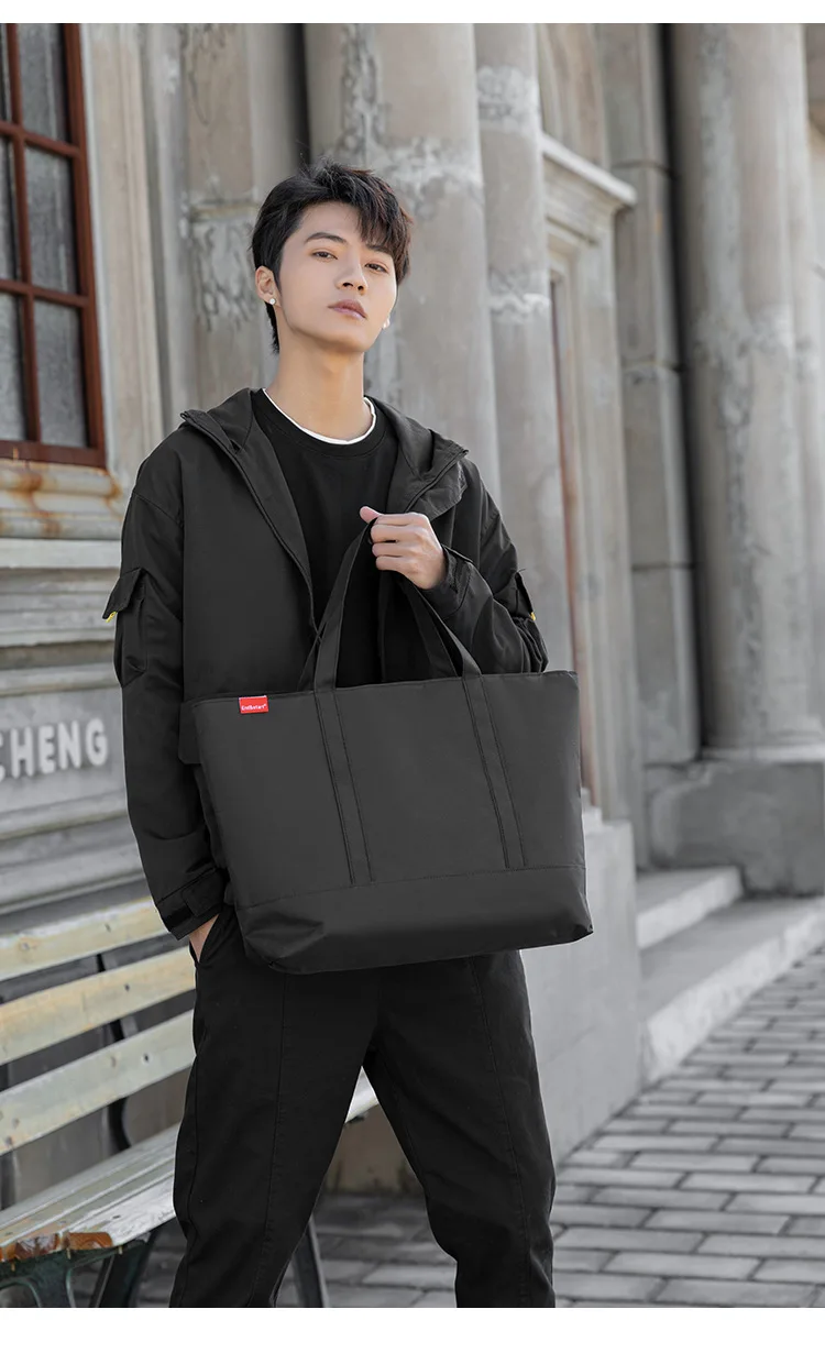 Japanese Style Men's Hanbags C - Canvas Tote Bag 评论和价格