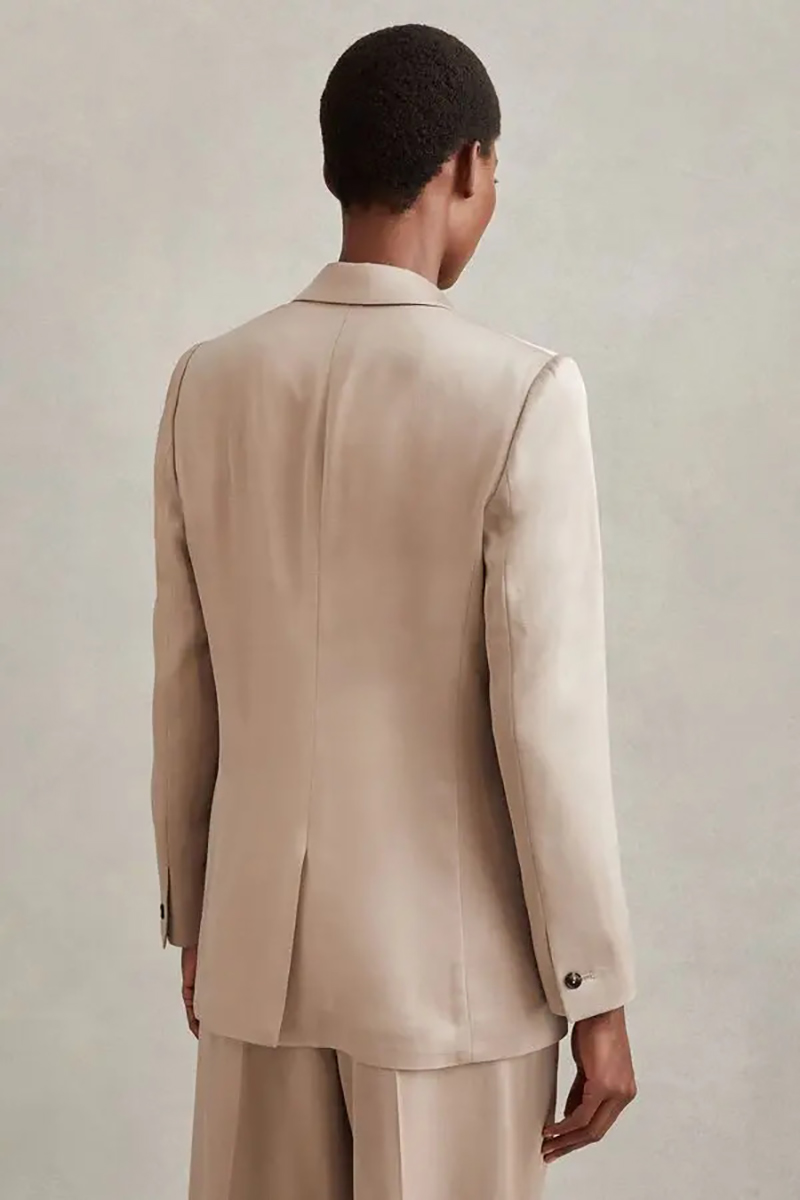 Allingentle Silk Satin Women S - Blazer Women Oversized 评论和价格