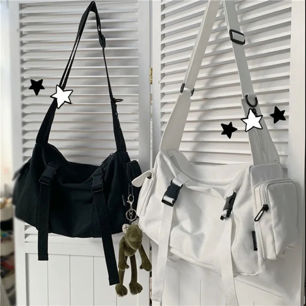 Black Crossbody Bags Women Des - Canvas Tote Bag 评论和价格