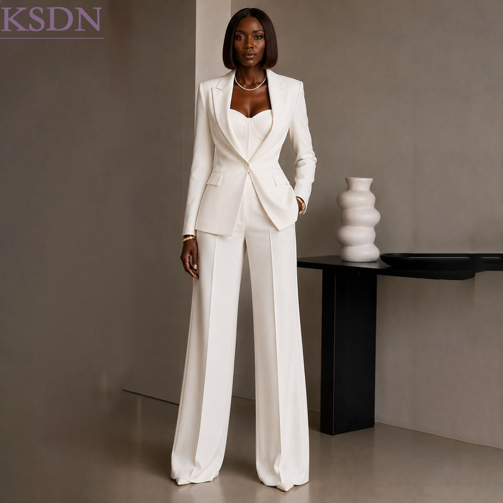 Luxury White Women's Suits Fas - Women'S Fashion Blazer 评论和价格