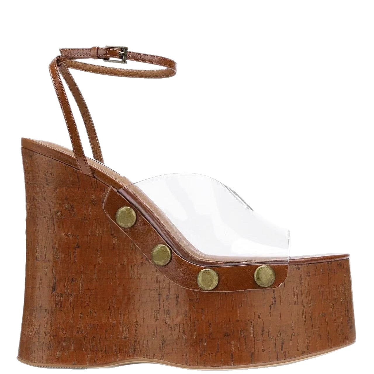 2026Summer Slope Heel Thick Bo - Women Fashion Show 评论和价格