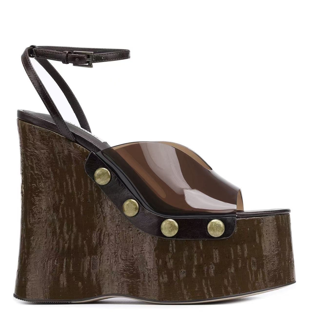 2026Summer Slope Heel Thick Bo - Women Fashion Show 评论和价格