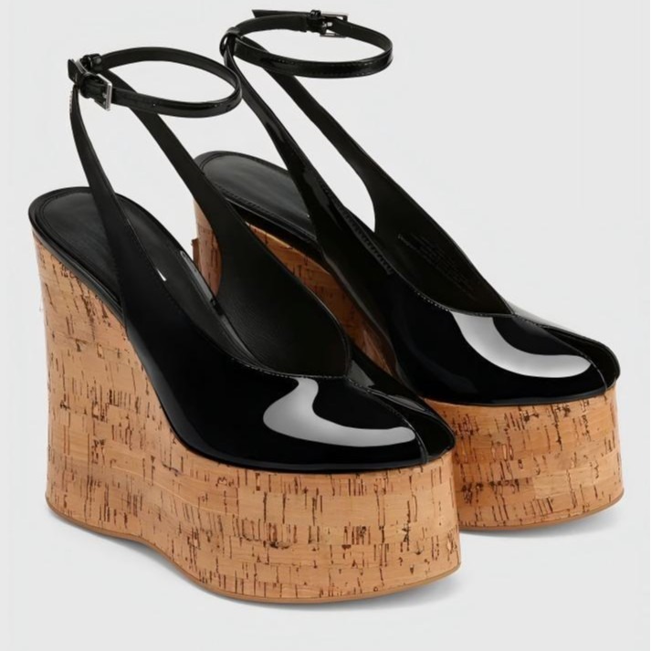 2026Summer Slope Heel Thick Bo - Women Fashion Show 评论和价格