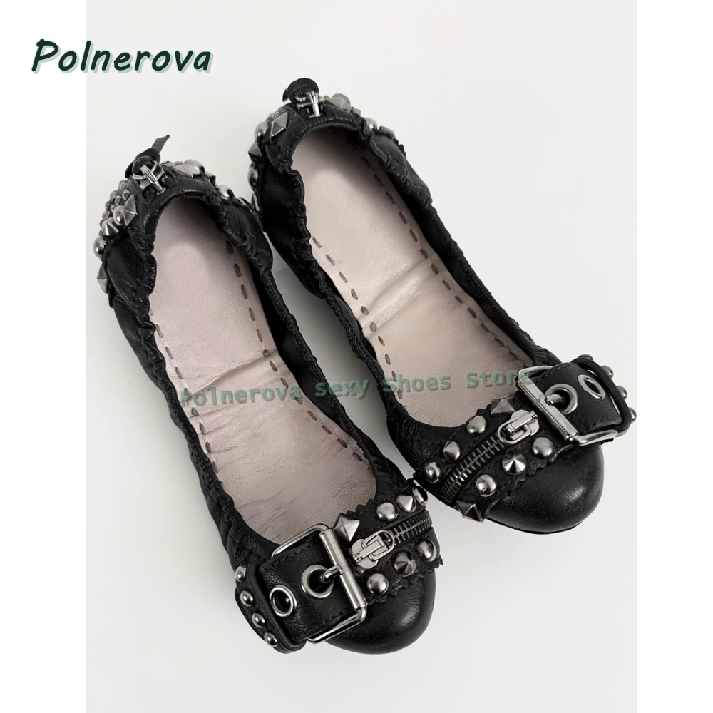 Rivet Belt Buckle Mary Jane Sh - Women'S Fashion For Summer 2026 评论和价格