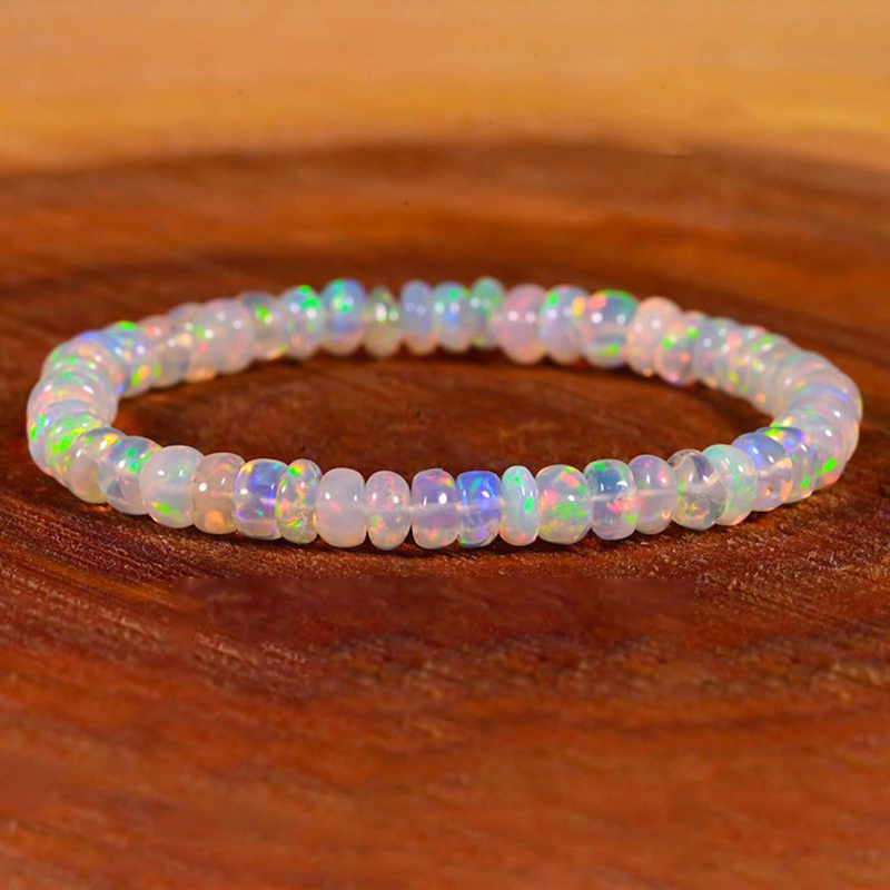 New Natural Opal Bracelet for  - New Balance Fashion Women 评论和价格