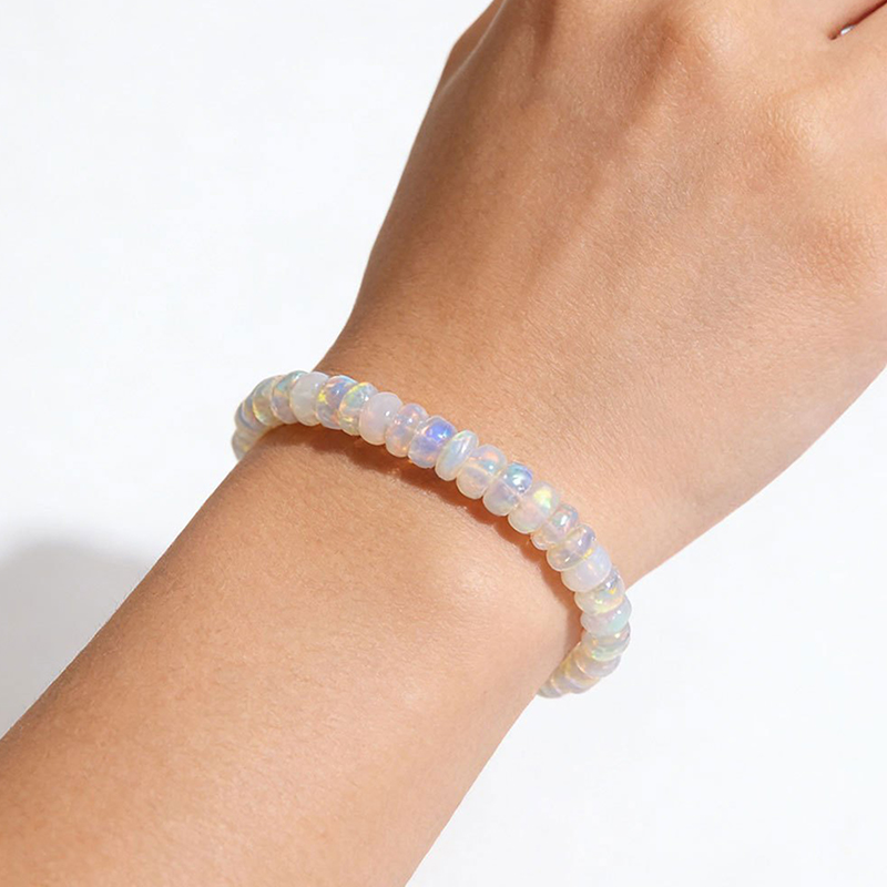 New Natural Opal Bracelet for  - New Balance Fashion Women 评论和价格