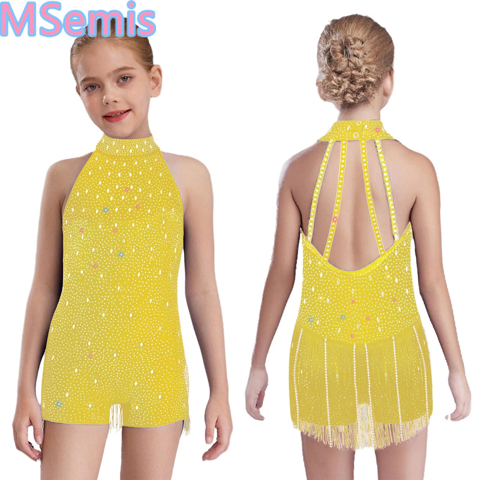 Kids Girls Dance Jumpsuit Frin - Sleeveless Jumpsuit 评论和价格