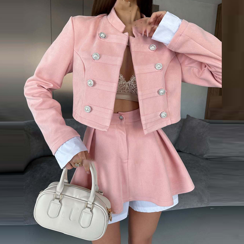 Casual Stand Collar Women's Co - Women'S Fashion Blazer 评论和价格