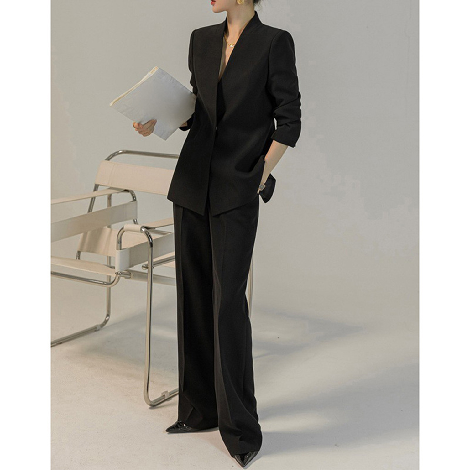 Allingentle Women's Suit Pants - Women'S Fashion Blazer 评论和价格