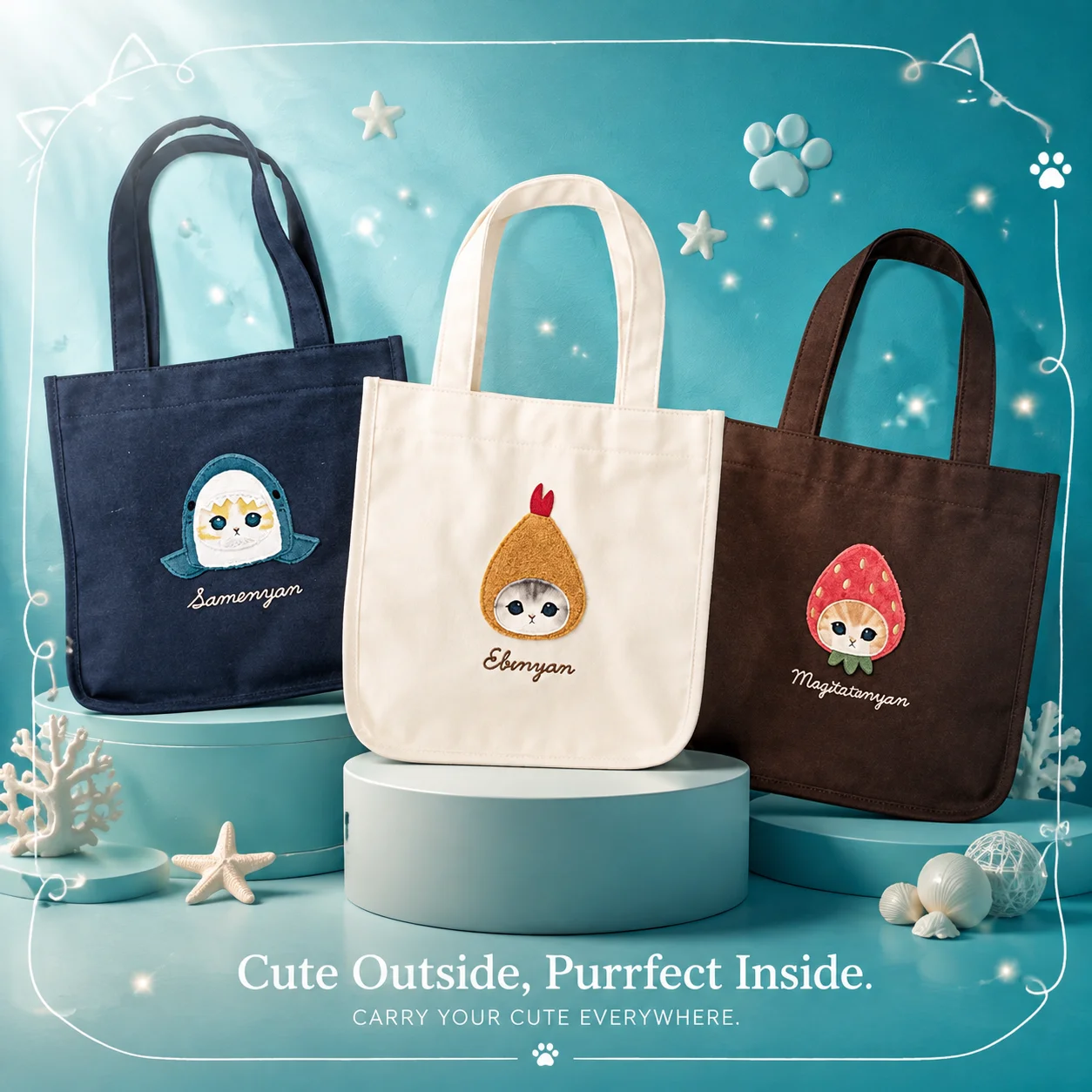 Japanese Mofusand Same Style N - Canvas Tote Bag 评论和价格